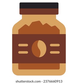instant coffee icon drink hot object