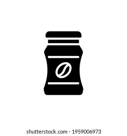 Instant Coffee Icon In Vector. Logotype