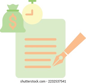  instant credit loan icon, finance symbol, banking symbol