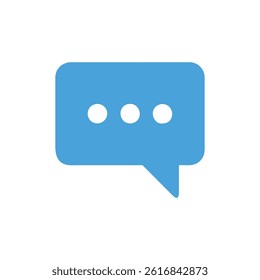 An instant message bubble icon for chats.