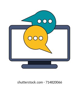 instant message conversation icon image 