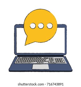 instant message conversation icon image
