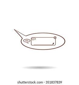 instant messages online icon