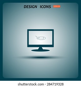 instant messages online. icon. vector design
