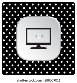 instant messages online. icon. vector design