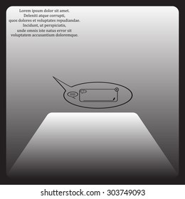instant messages online. icon. vector design
