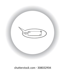 instant messages online. icon. vector design