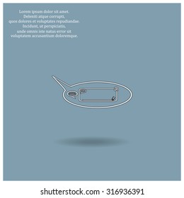 instant messages online. icon. vector design