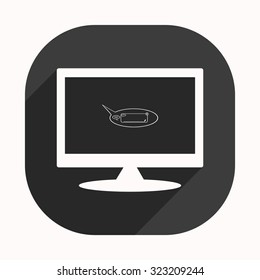 instant messages online. icon. vector design