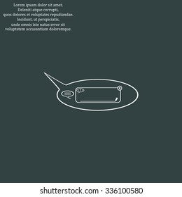instant messages online. icon. vector design