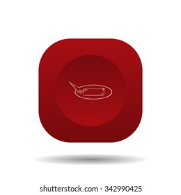 instant messages online. icon. vector design