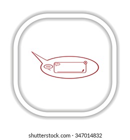 instant messages online. icon. vector design