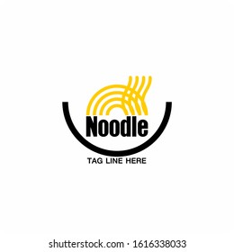 Instant noodle logo , bowl Noodles logo templates,