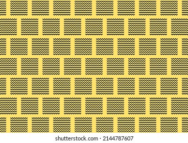 Instant noodle pattern wallpaper. Instant noodle symbol. Abstract vector color seamless pattern. Linear style. Contemporary graphic design.