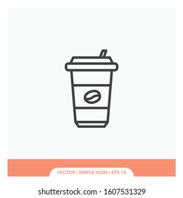 Instant packaged coffee Icon Vector Illustration