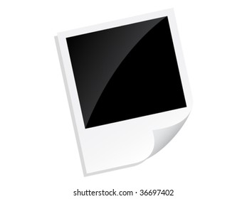  instant photo design vector illustration