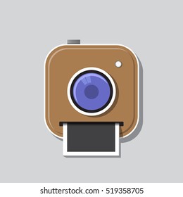 instant photo icon