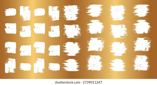 Instant scratch lottery ticket dirty grunge scribbles set with scrape texture template marks vector illustration. Gambling game and lottery cover effect texture cards shape collection.