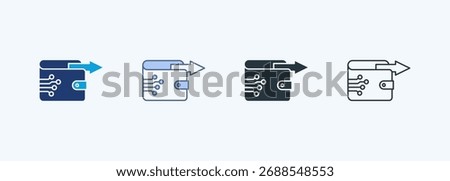Instant Transfer Multiple Style Icon Collection
