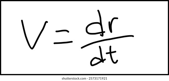 instantaneous speed physics formula for motion on a plane