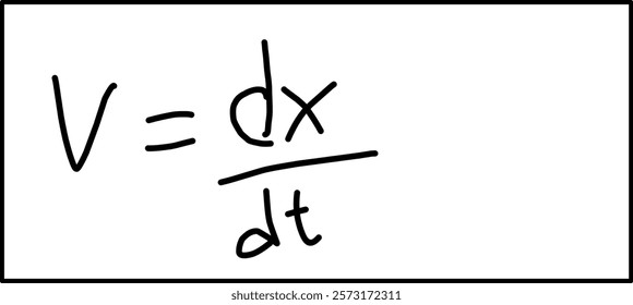 instantaneous speed as the slope of the x component graph against t