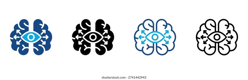Instinct Icon Multiple Style Vector Illustration