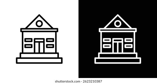 Institute icon vector illustration for web and mobile