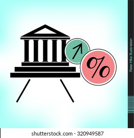 Institution Rate Hike Illustration.