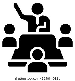 Elemento de icono institucional para el diseño