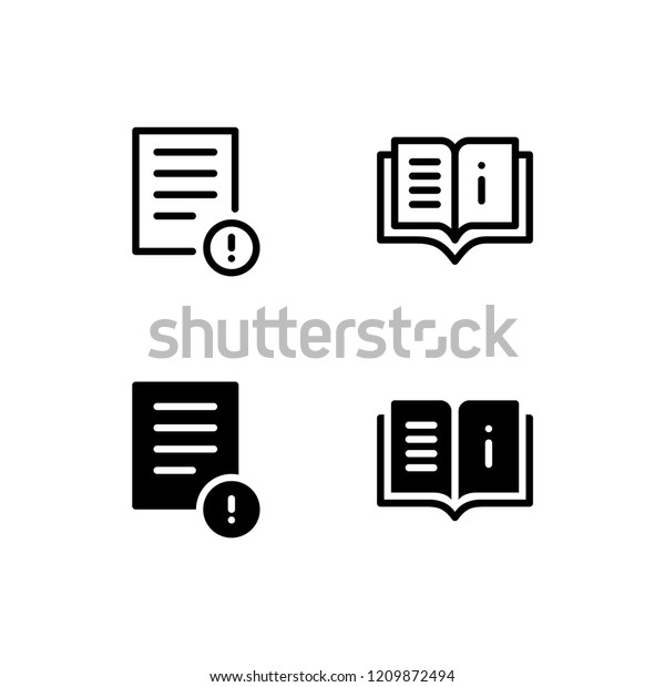 Instruction\
Icon Logo Vector Symbol. User Manual\
Icon