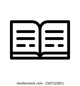 Instruction Icon Vector Symbol Design Illustration