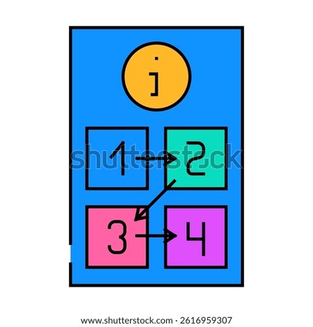 instruction manuals technical writer line icon vector. instruction manuals technical writer sign. isolated symbol illustration