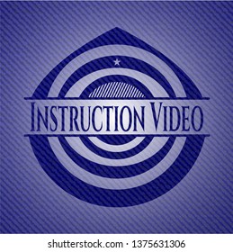Instruction Video jean background