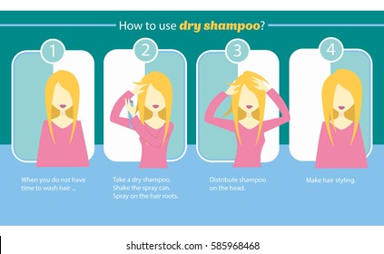 Instructions Dry Shampoo
