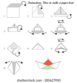 Ilustraciones Imágenes Y Vectores De Stock Sobre Origami