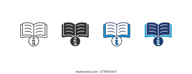 Instructions Icon Set Multiple Style Collection