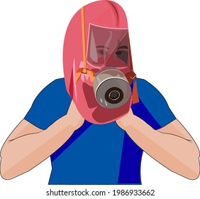 Instrucciones para utilizar una máscara de gas o un autosalvador