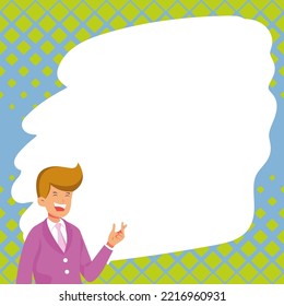 Instructor Drawing Pointing Stick On Empty Whiteboard While Holding Cup. Professor Holding Pointer At The Board Showing New Information.