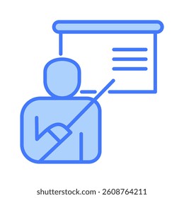 Instructor Icon Element for Design