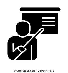 Instructor Icon Element for Design