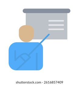 Instructor Icon Element for Design