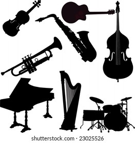 instrumens collection - vector