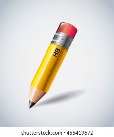 Instrument concept represented by pencil icon. Colorfull and flat illustration. 