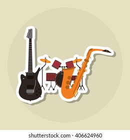 instrument icon design , vector illustration