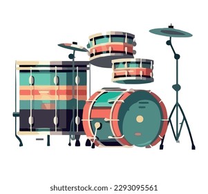 instrument percussion drum isolated icon