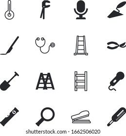 Symbol für die Vektorillustration des Instruments wie: Architektur, Haut, Fokus, Labor, Abstraktion, Geist, Natur, Landwirtschaft, Papierkram, Look, Bildung, Pruner, Bauer, Oberfläche, Optionen, gesund, Chirurg