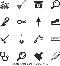 instrument vector icon set such as: diet, find, clipper, handy, kilogram, website, dark, entertainment, secretary, patient, launch, retro, trammel, precision, travel, stock, red, radio, clinical