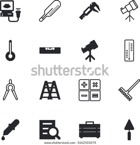 instrument vector icon set such as: degree,\
businessman, home, container, text, decoration, divider, nature,\
number, calipers, examining, calculate, plant, cartoon, paper,\
technical, dropper,\
drawing