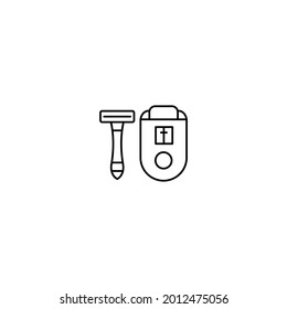 instruments icon on white background 