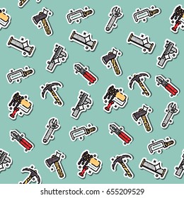 Instruments icons pattern